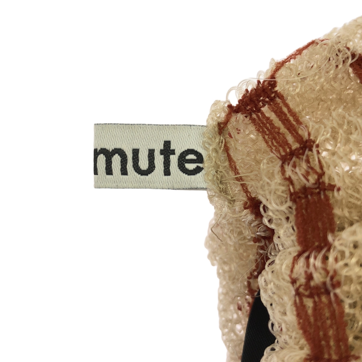 malamute / マラミュート sherbet bag / ニット ハンドバッグ