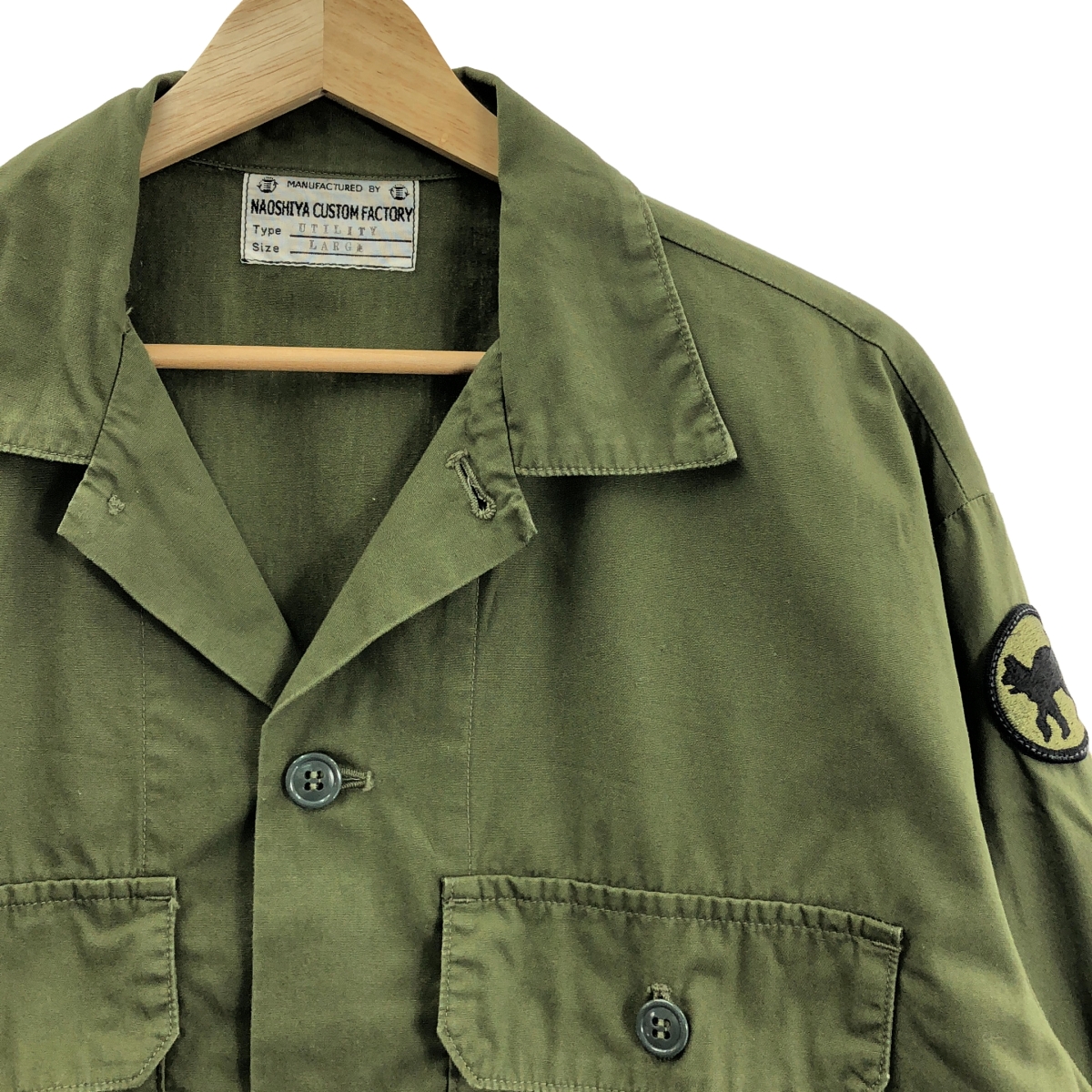 NAOSHIYA CUSTOM FACTORY / ナオシヤカスタムファクトリー 直し屋ベルベルジン UTILITY SHIRT ユーティリティーシャツ