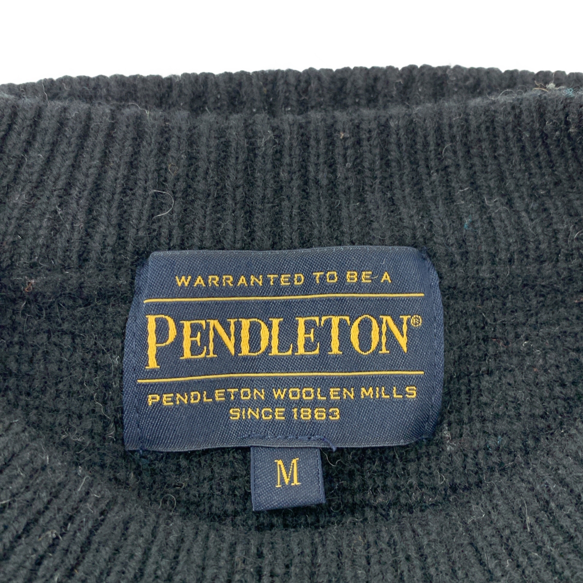 PENDLETON / ペンドルトン SHETLAND CREW KNIT ウール クルーネック ニット