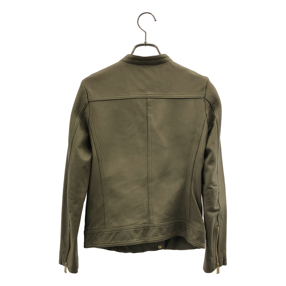 NOBLE / ノーブル 羊革 ソフトラムレザー ライダース ブルゾン  ジャケット / 総裏地