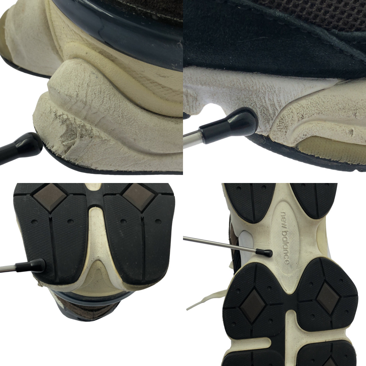 New Balance / ニューバランス U9060BRN / スエード レザー スニーカー