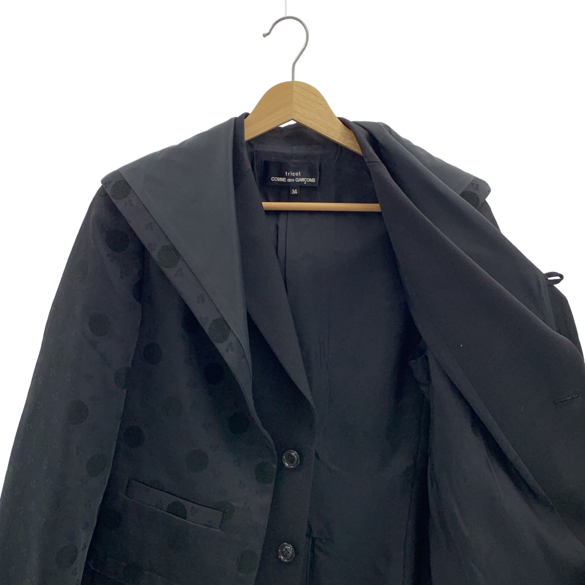 tricot COMME des GARCONS / トリココムデギャルソン ドット レイヤード テーラードジャケット