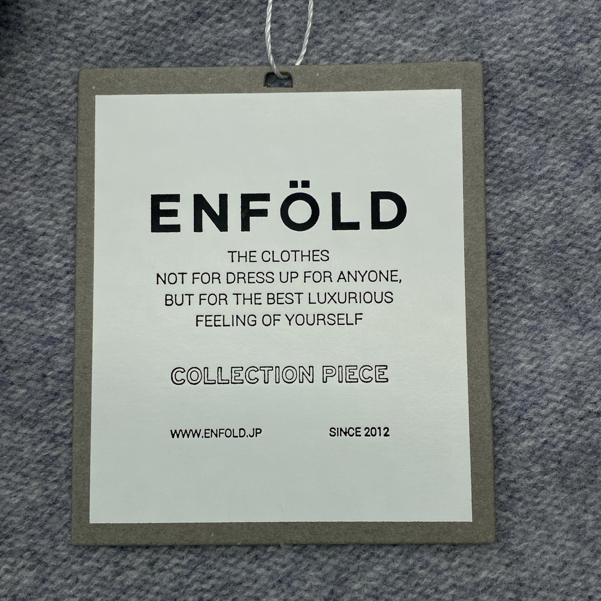ENFOLD / エンフォルド WIDE-SHOULDER CROPPED PULLOVER ウール ワイドショルダー クロップドニット