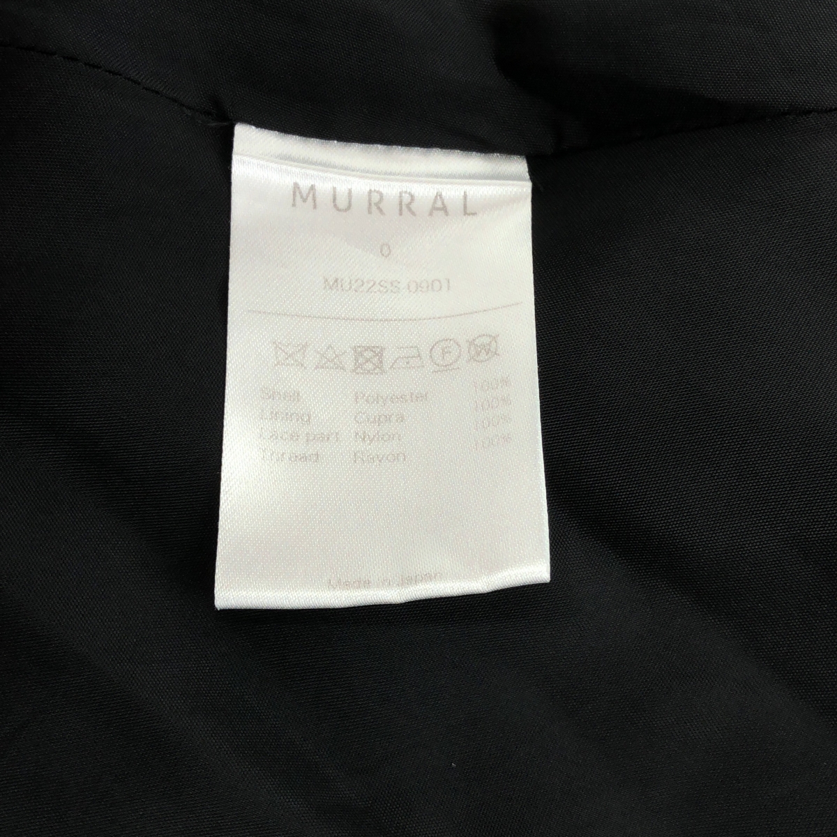 MURRAL / ミューラル framed flower dress 刺しゅう フラワー ドレス ワンピース