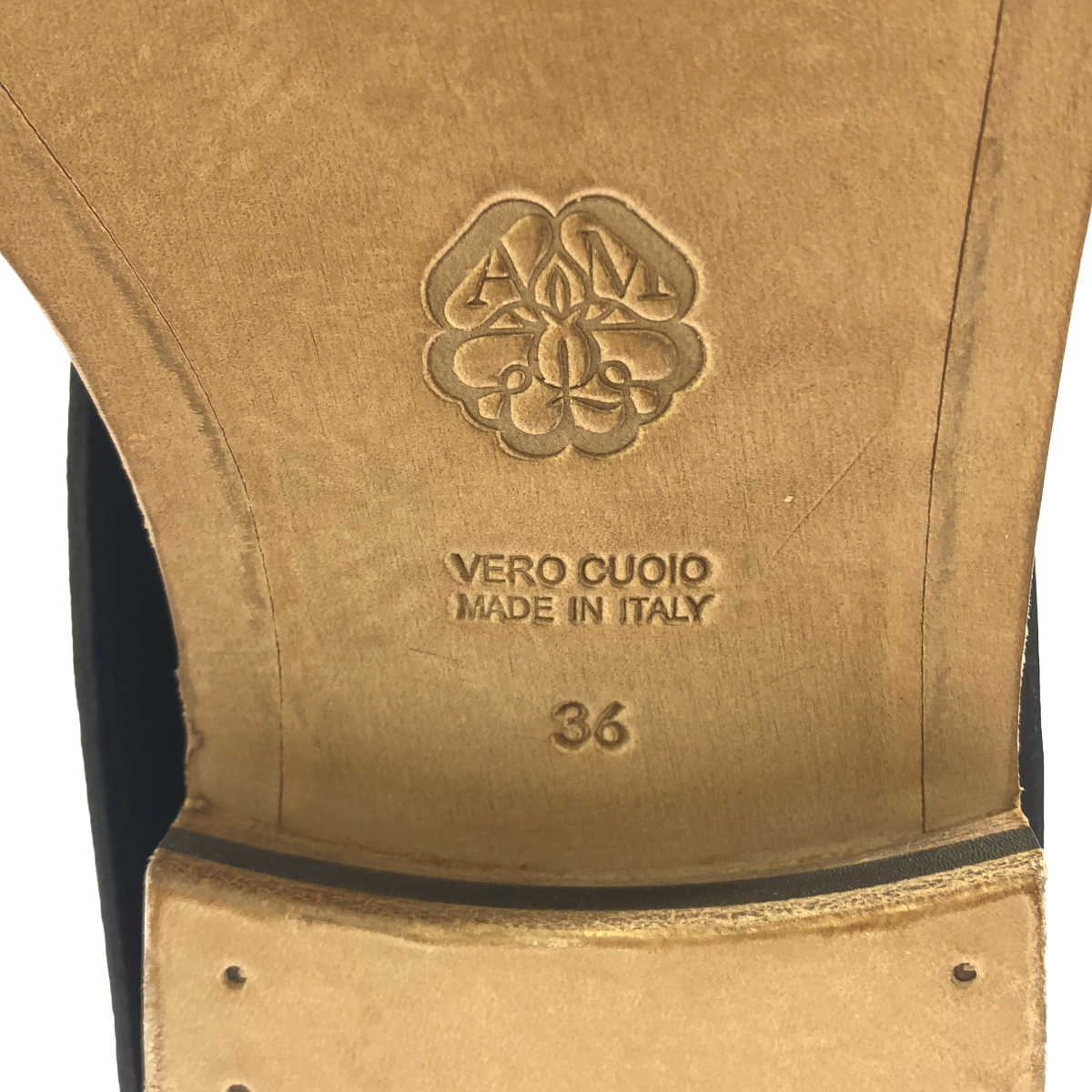 ALEXANDER MCQUEEN / アレキサンダーマックイーン LEATHER BIKER BOOTS レザー バイカーブーツ