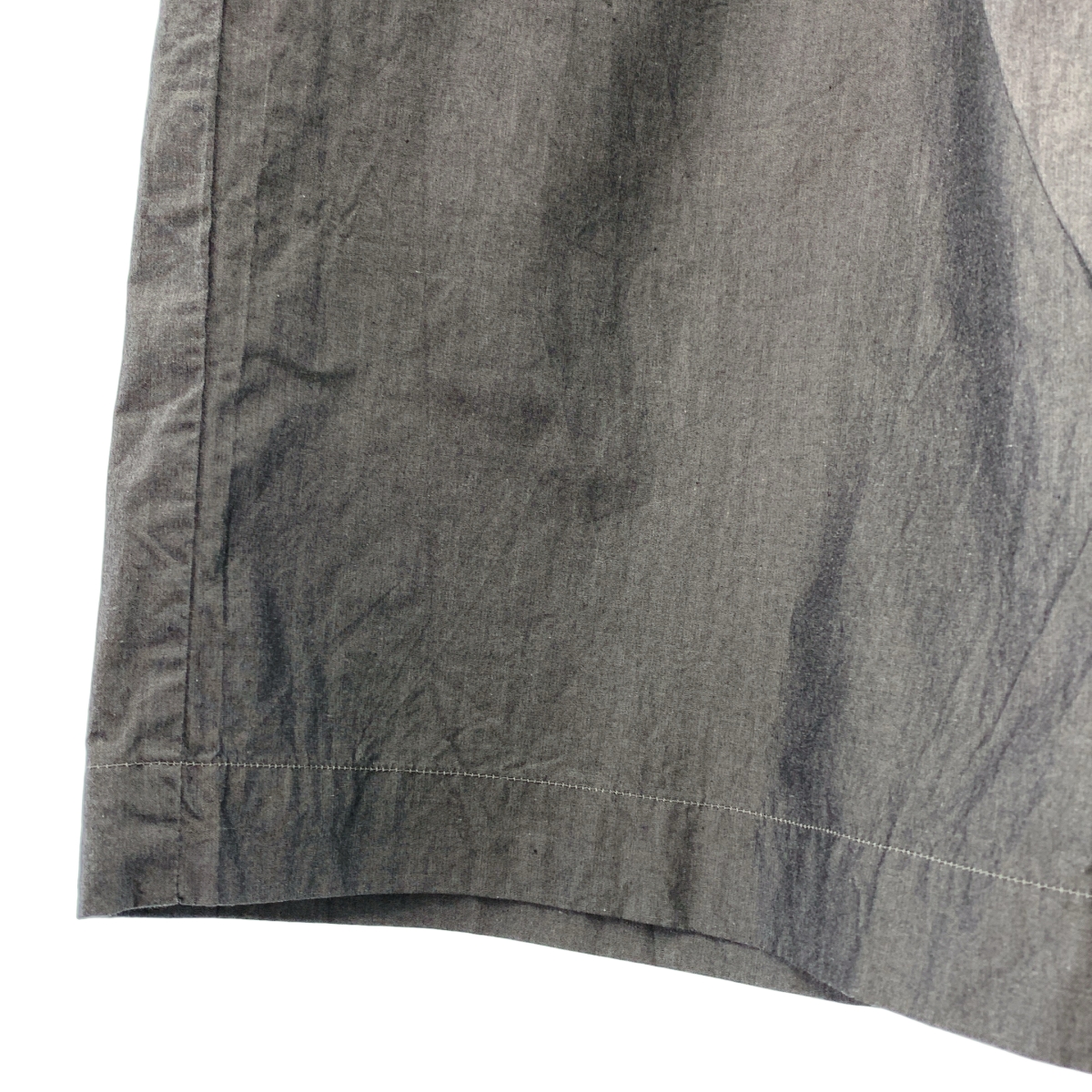 Gauze# / ガーゼ コットン 2タック ワイドイージーパンツ