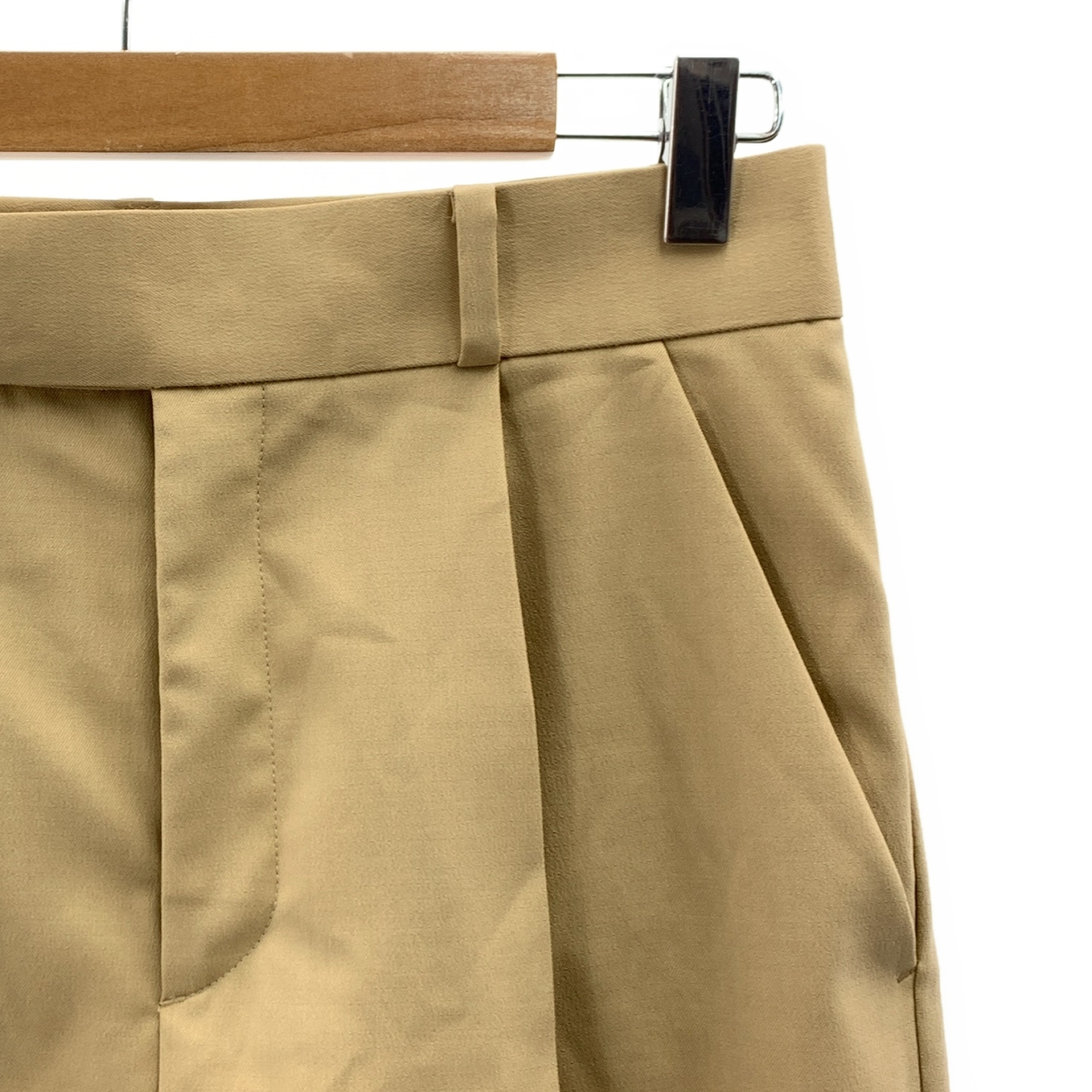 NOBLE / ノーブル エステルツイルストレッチスラックスパンツ