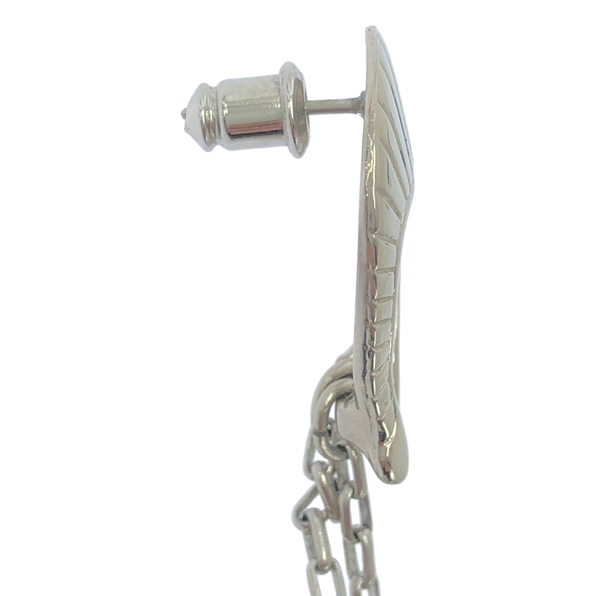 TOGA PULLA / トーガプルラ ホースヘア フリンジピアス イヤリング