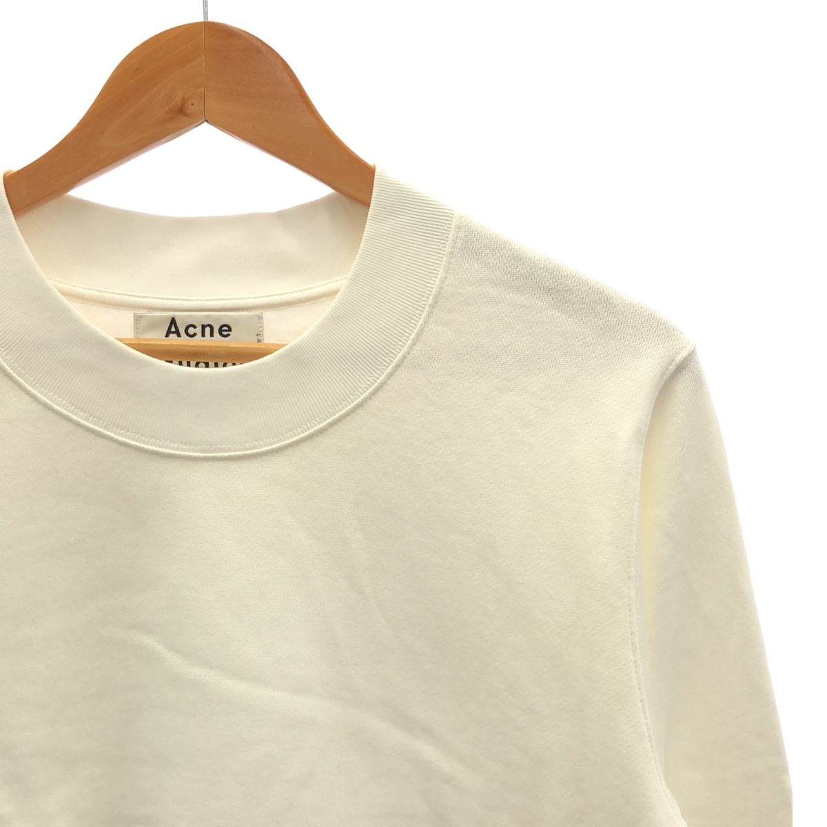 Acne Studios / アクネストゥディオズ BIRD Z FLEECE コットン サイドジップ スウェット