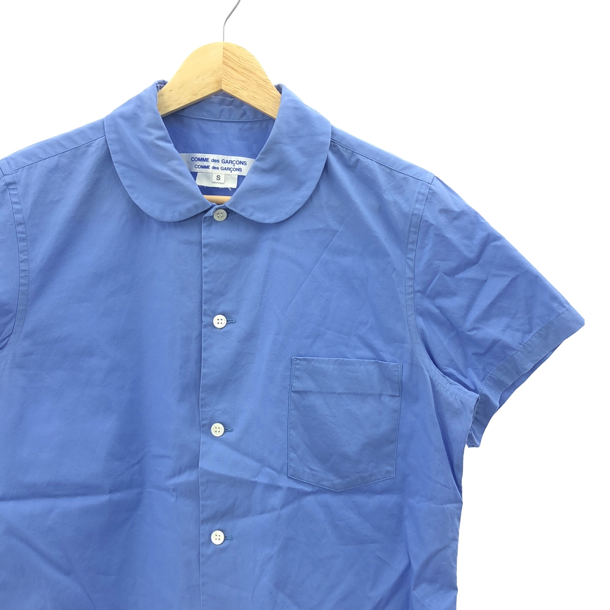 COMME des GARCONS COMME des GARCONS / コムコム コットン ラウンドカラーシャツ