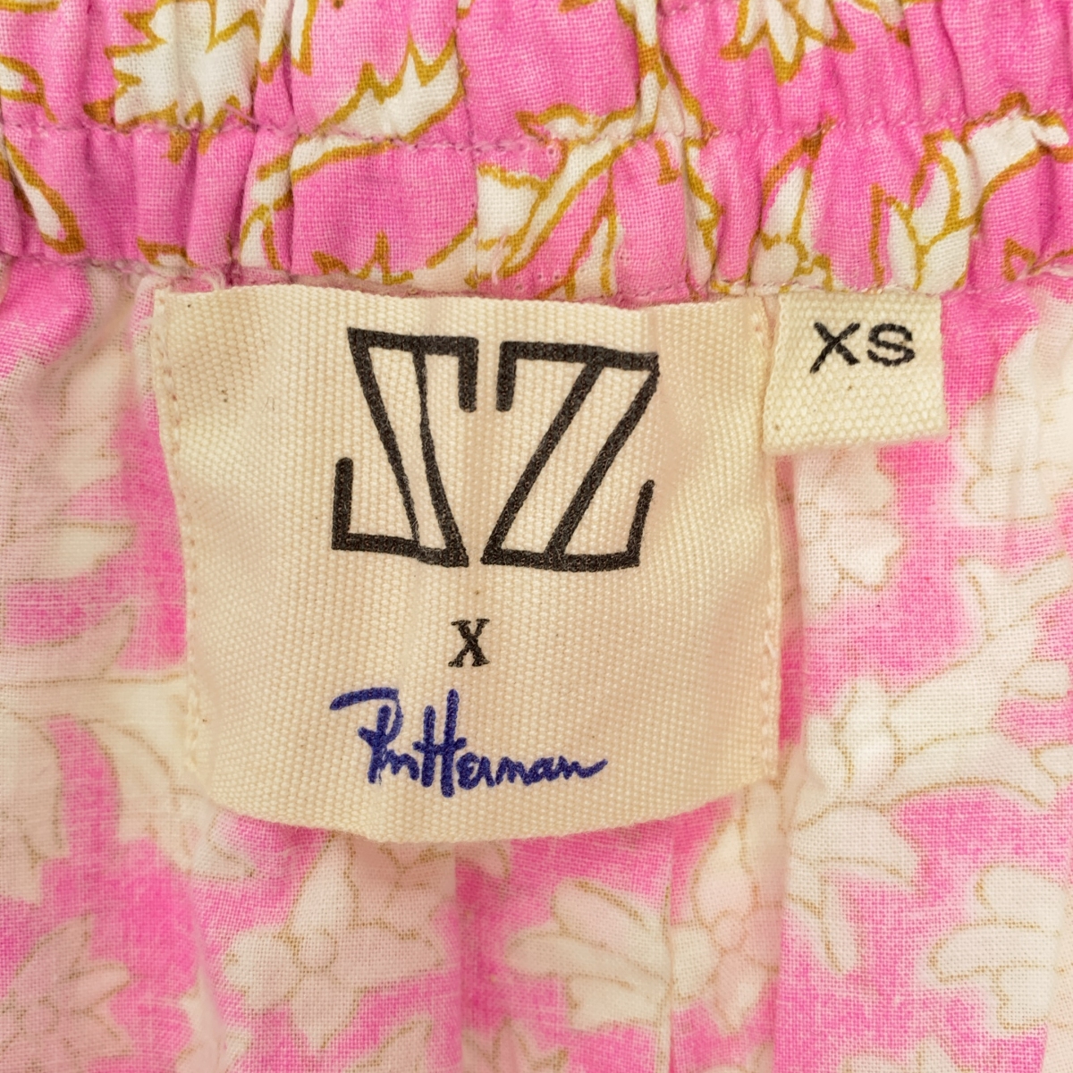 SZ Blockprints / エスゼットブロックプリント × Ron Herman / ロンハーマン Nila Print Skirt / 総柄 フラワー ウエストゴム ボリューム スカート