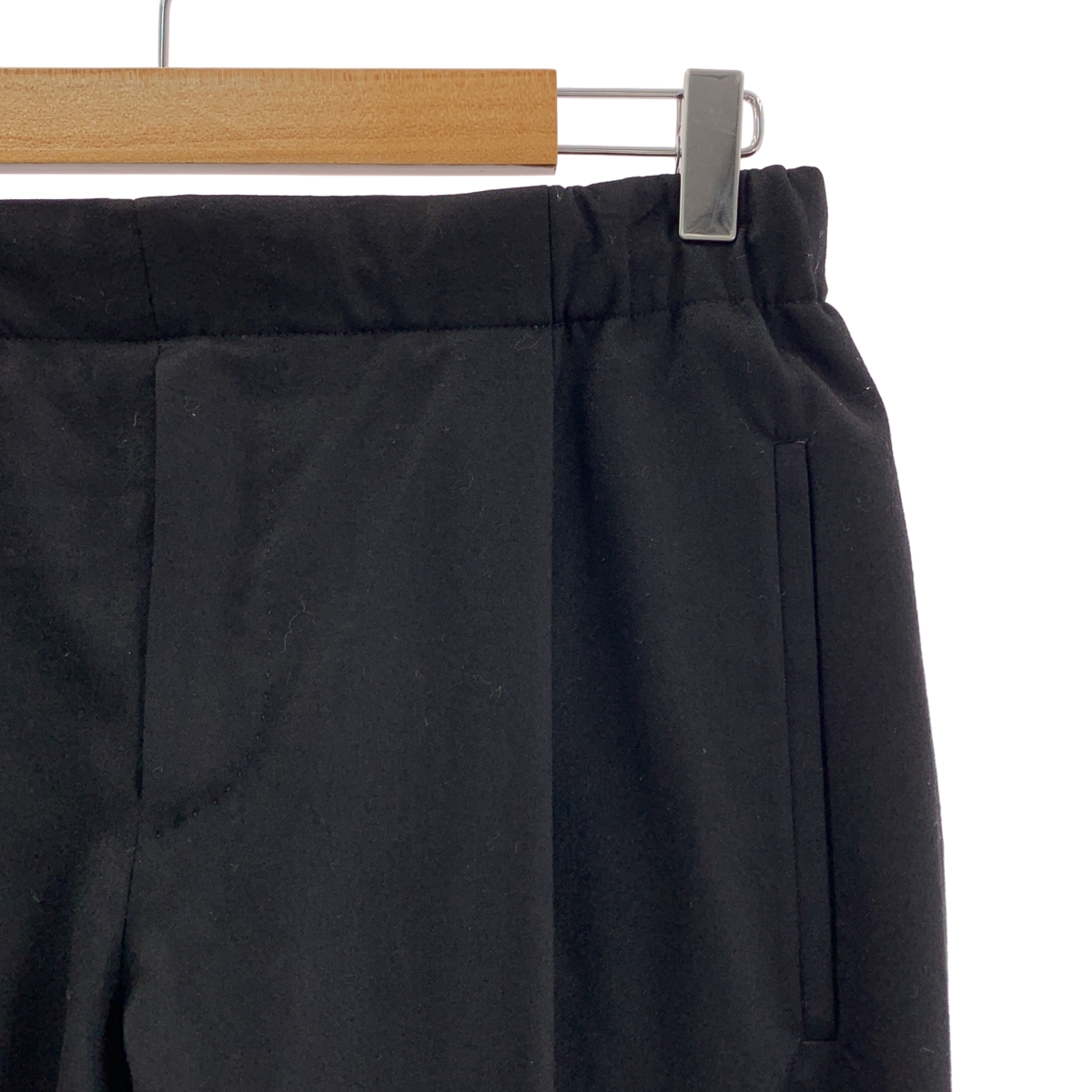CARUSO / カルーゾ ウール タック ドローストリング イージー パンツ