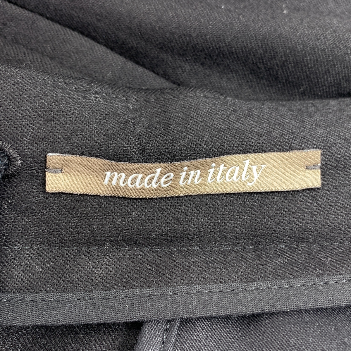 CARUSO / カルーゾ ウール タック ドローストリング イージー パンツ