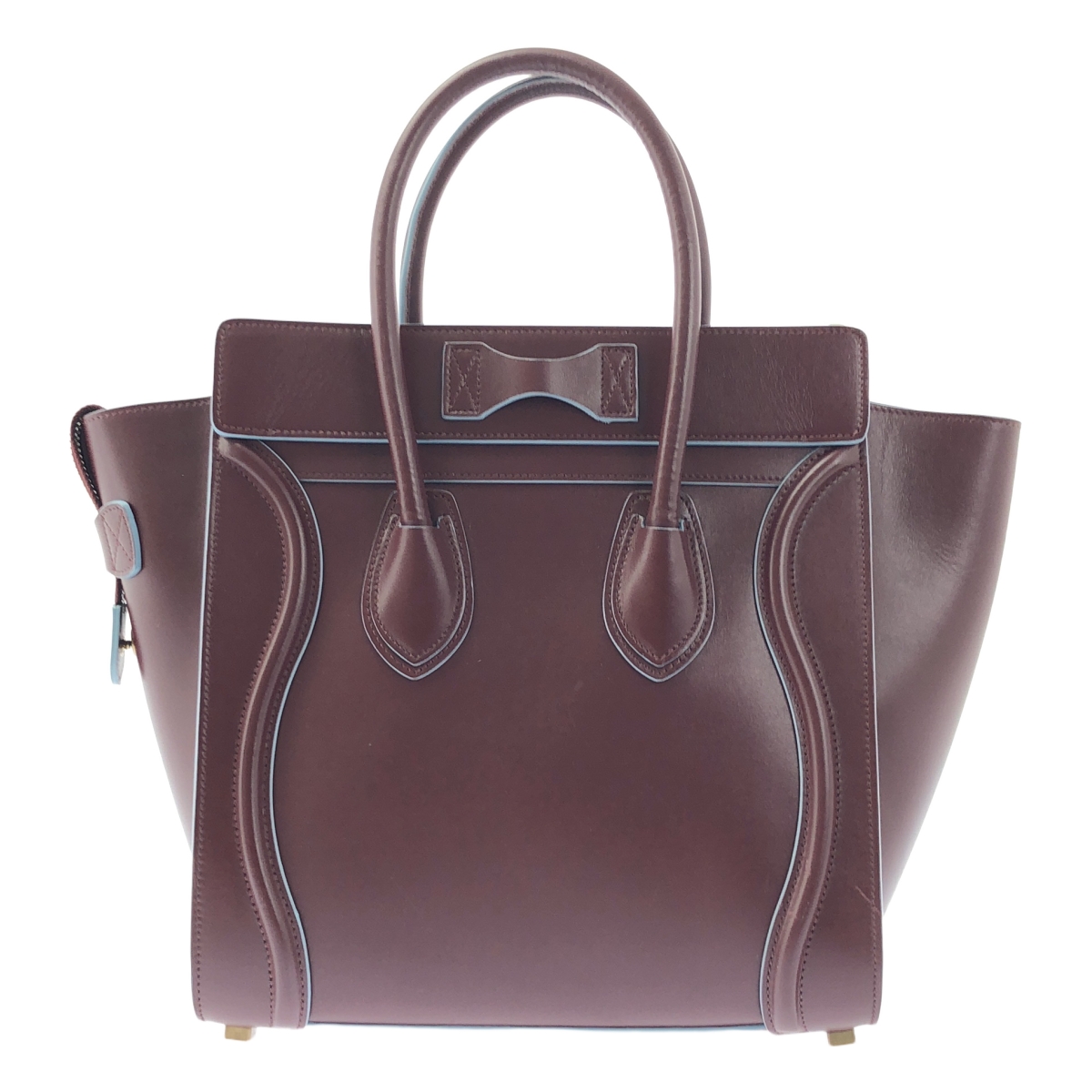 CELINE / セリーヌ by Phoebe Philo フィービー / マイクロ バイカラー ラゲージ ハンドバッグ