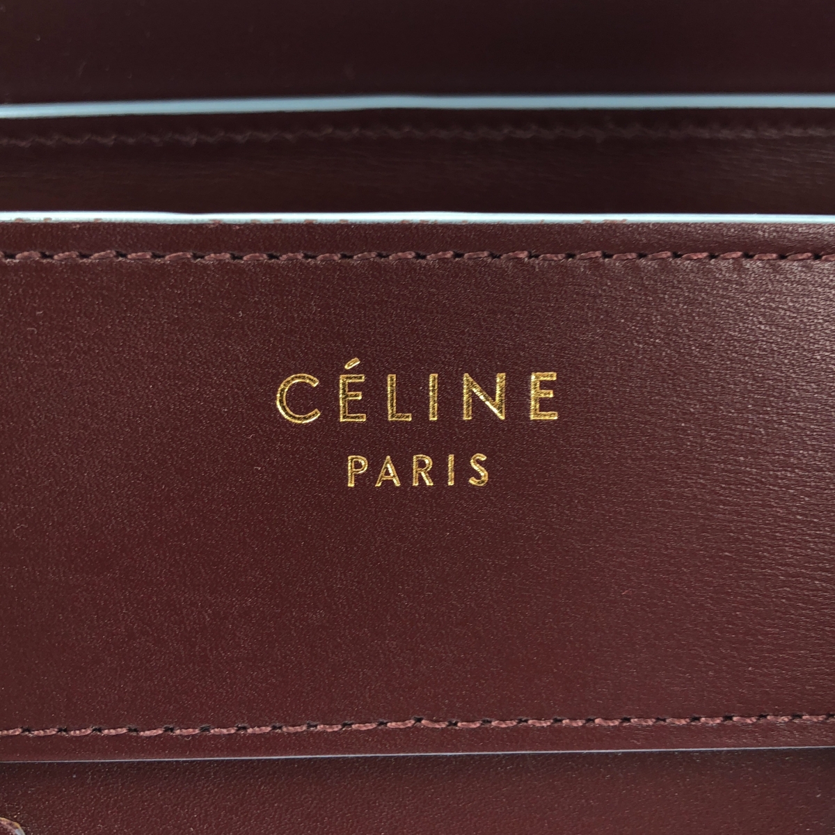 CELINE / セリーヌ by Phoebe Philo フィービー / マイクロ バイカラー ラゲージ ハンドバッグ