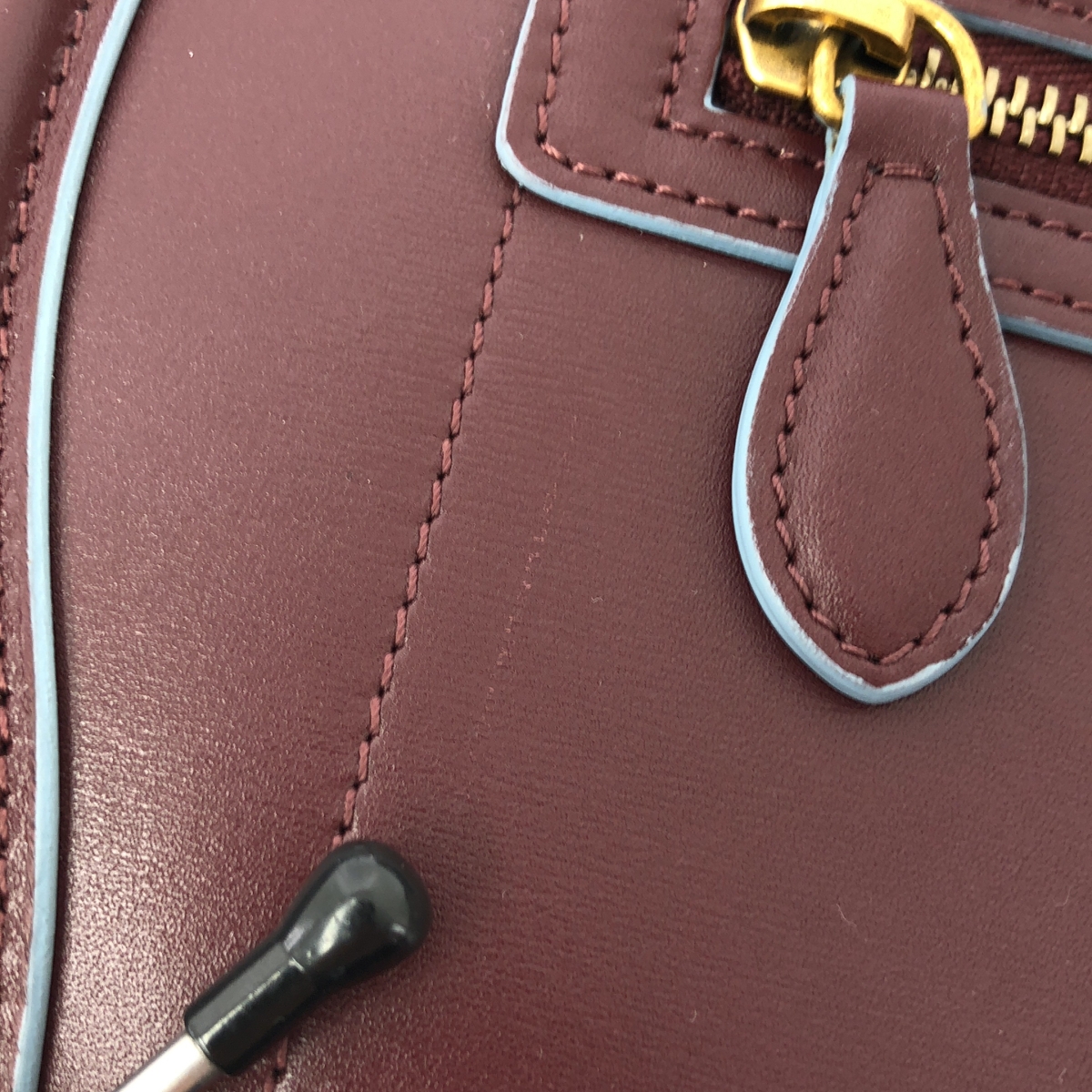 CELINE / セリーヌ by Phoebe Philo フィービー / マイクロ バイカラー ラゲージ ハンドバッグ