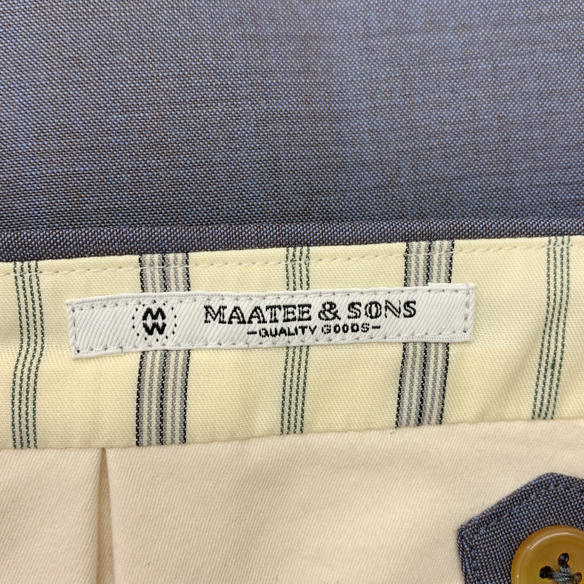 MAATEE&SONS / マーティー&サンズ SHIRAHAMA シラハマ ウール スラックス