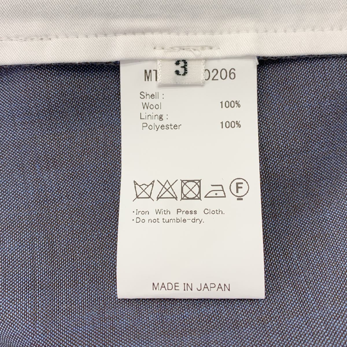 MAATEE&SONS / マーティー&サンズ SHIRAHAMA シラハマ ウール スラックス