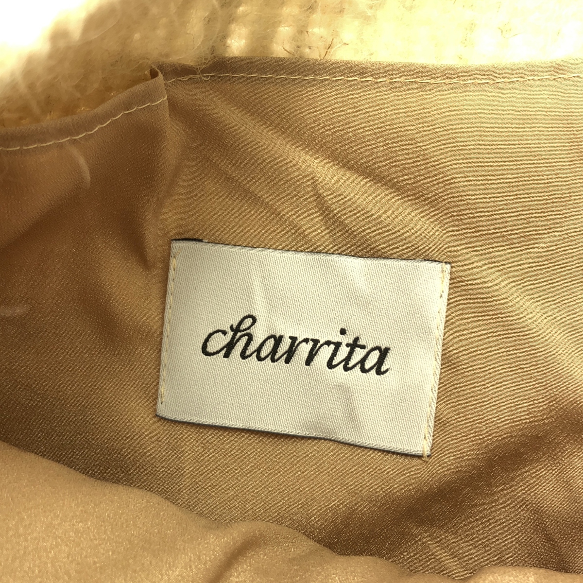 charrita / チャリータ シャギー バックスリットスカート