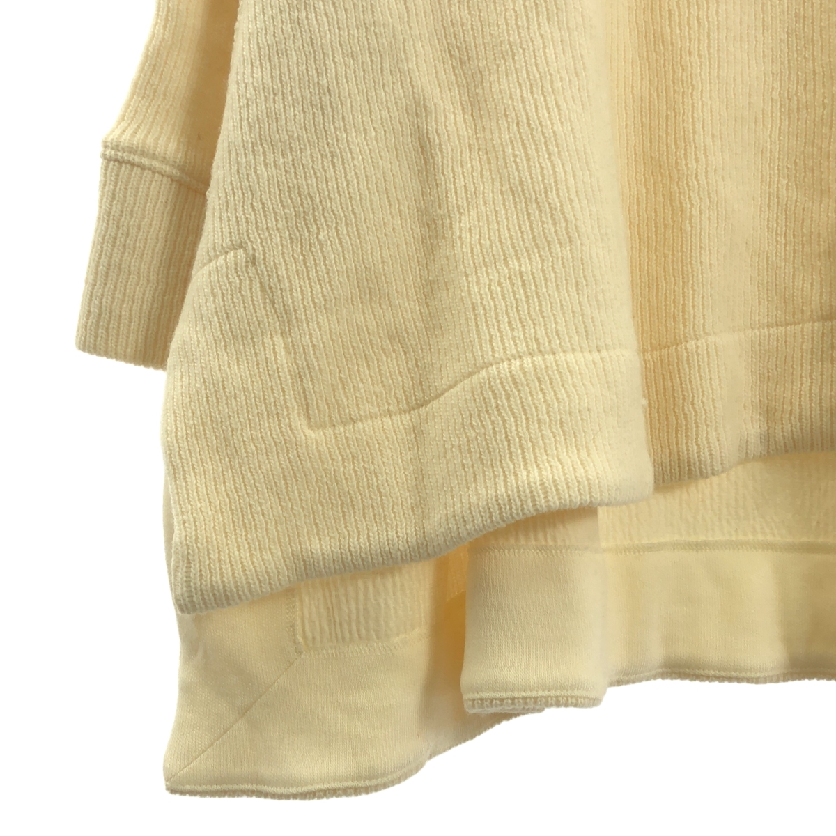 COGTHEBIGSMOKE / コグザビッグスモーク CAPRI ROLL NECK TOP ワイドネック リブ ニット