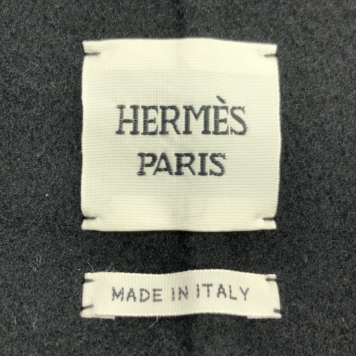 HERMES / エルメス カシミヤ ダブルフェイス ステンカラーコート