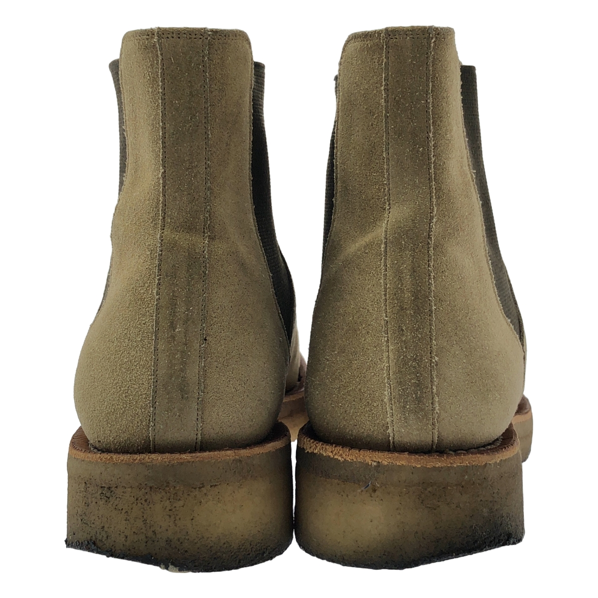 AURALEE / オーラリー SUEDE SQUARE BOOTS MADE BY FOOT THE COACHER スエード スクエア ブーツ フットザコーチャー