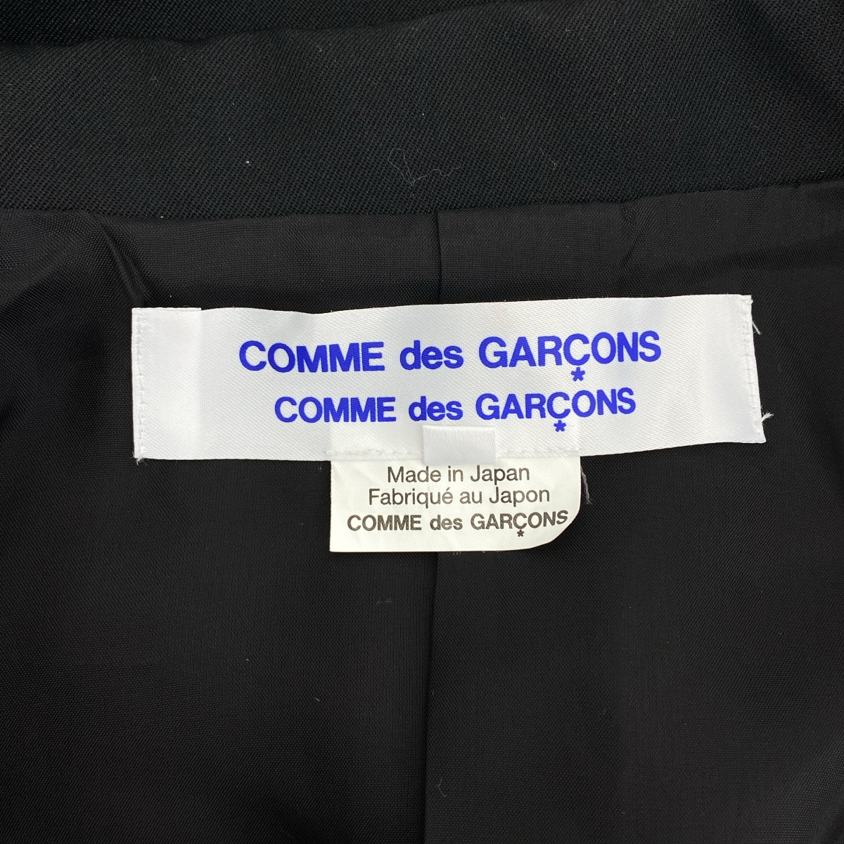 COMME des GARCONS COMME des GARCONS / コムコム ウール テーラードジャケット