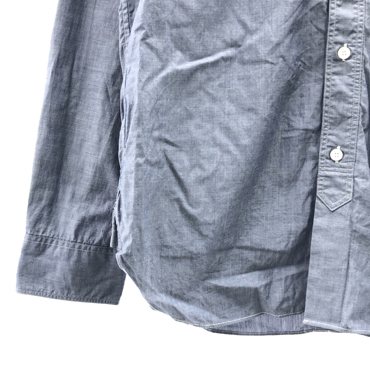 JUNYA WATANABE COMME des GARCONS MAN / ジュンヤワタナベコムデギャルソンマン 異素材切替 コットン ボタンダウンシャツ