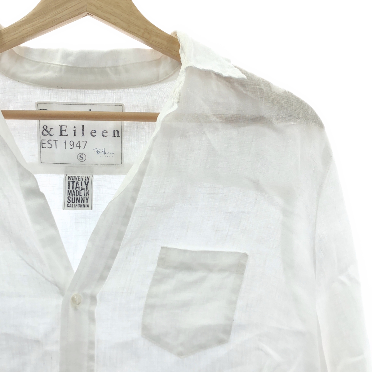 Frank&Eileen / フランクアンドアイリーン × Ron Herman / ロンハーマン リネン シャツ ブラウス