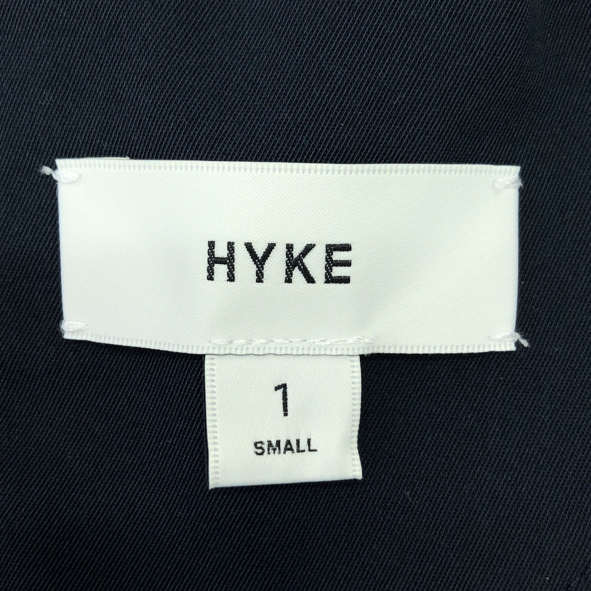 HYKE / ハイク ASLAN TWILL SLEEVELESS TOP / バックジップ スリット スリーブレストップ ブラウス