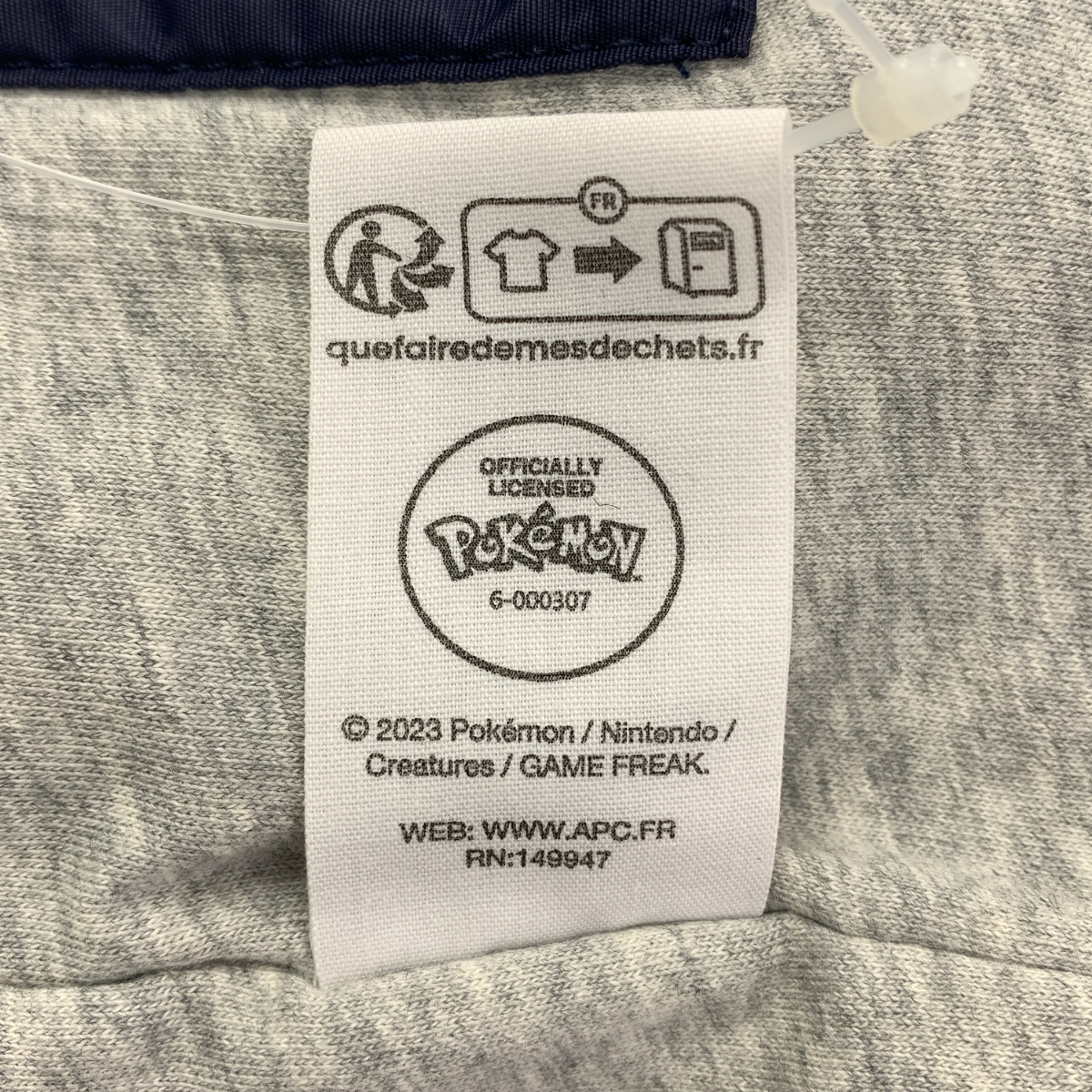 A.P.C. / アーペーセー × ポケモン ワッペン ドローストリング コーチジャケット / 総裏地