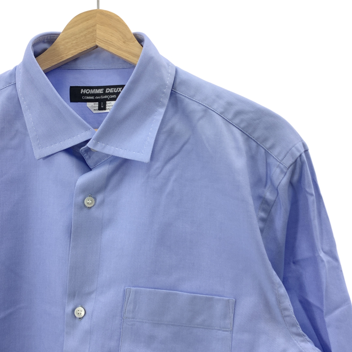 COMME des GARCONS HOMME DEUX / コムデギャルソンオムドゥ コットン ドレスシャツ