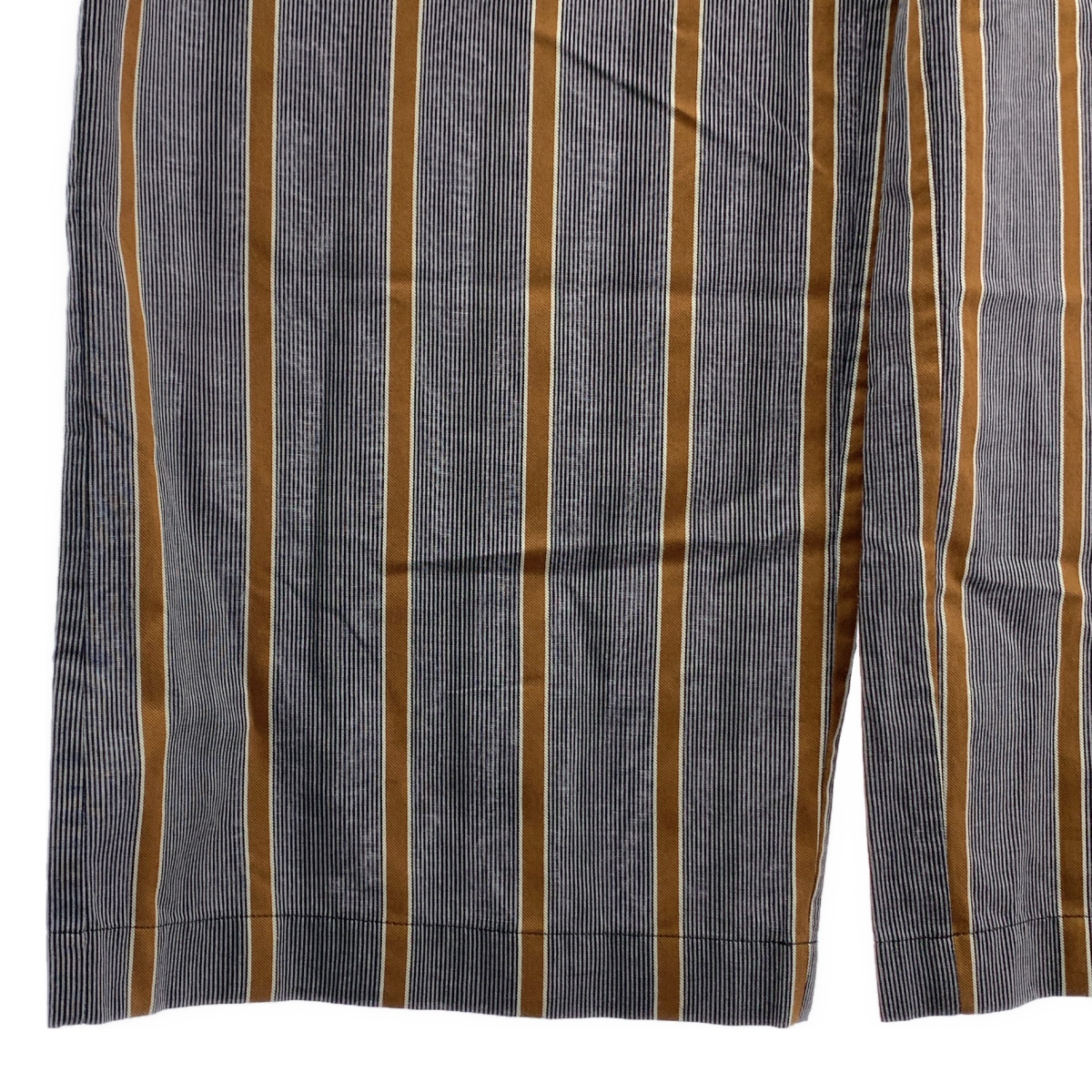 Cristaseya / クリスタセヤ Maxi Large Pants マキシラージパンツ ストライプ コットン