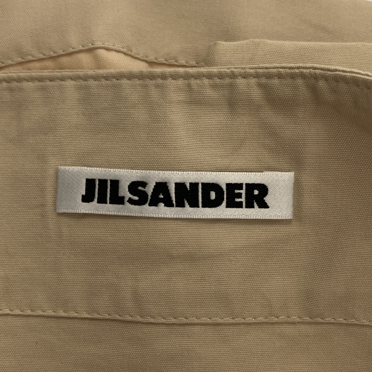 JIL SANDER / ジルサンダー コットン シルク ロングスカート