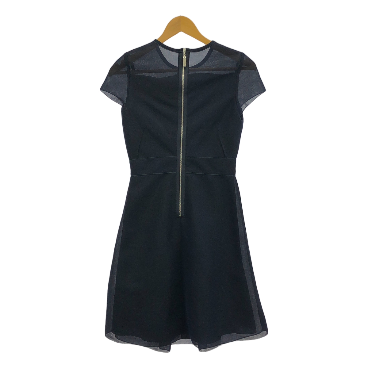 その他 シアー バックジップ ドレス ワンピース / 裏地付き