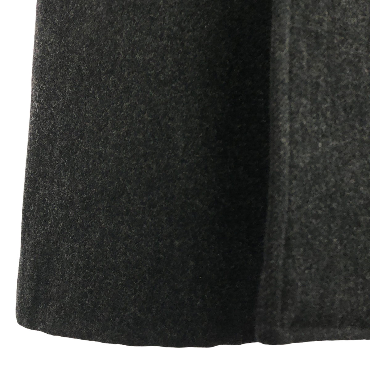 JUNYA WATANABE COMME des GARCONS / ジュンヤワタナベ ウール ナイロン 裏地ストライプ ツイード ステンカラー コート