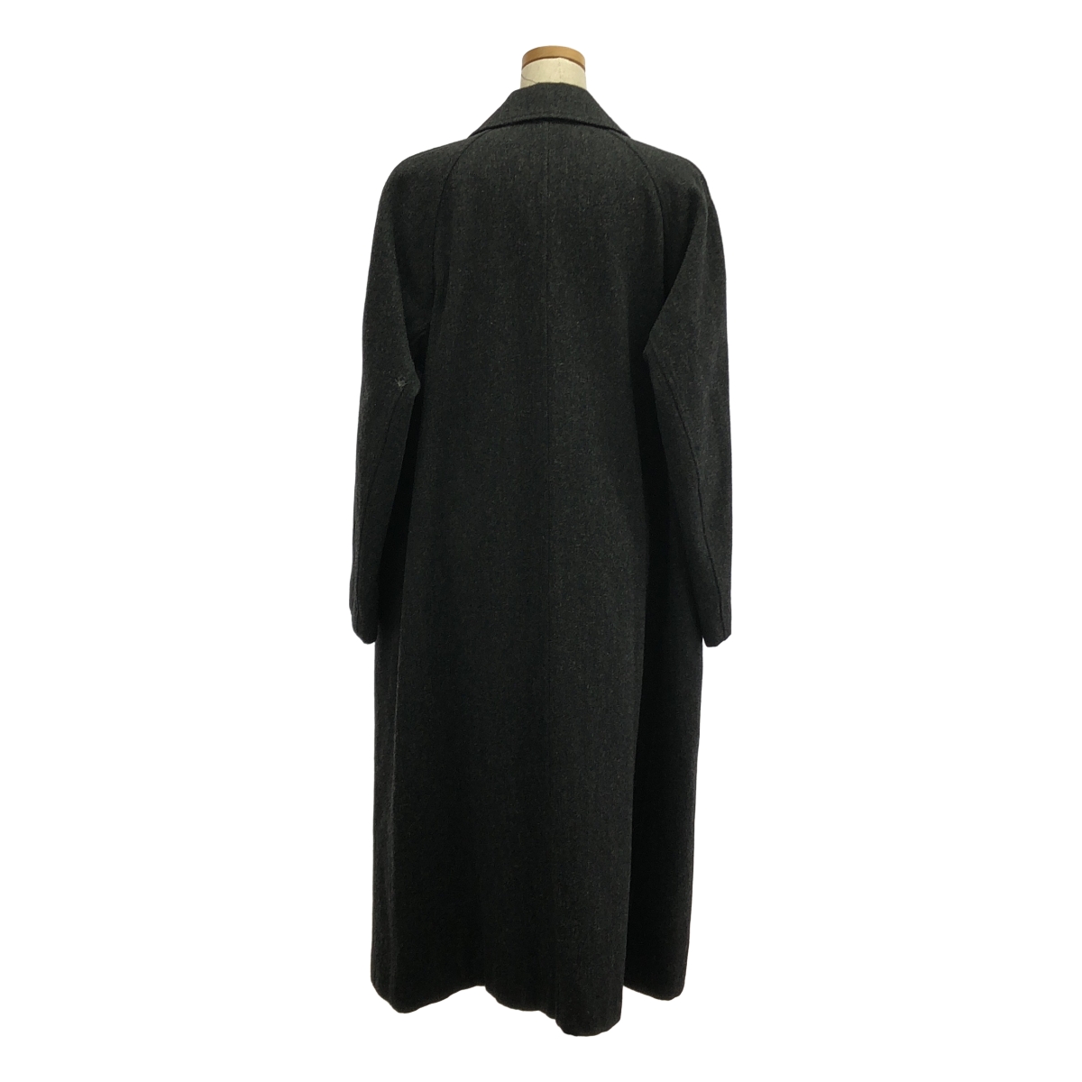 JUNYA WATANABE COMME des GARCONS / ジュンヤワタナベ ウール ナイロン 裏地ストライプ ツイード ステンカラー コート