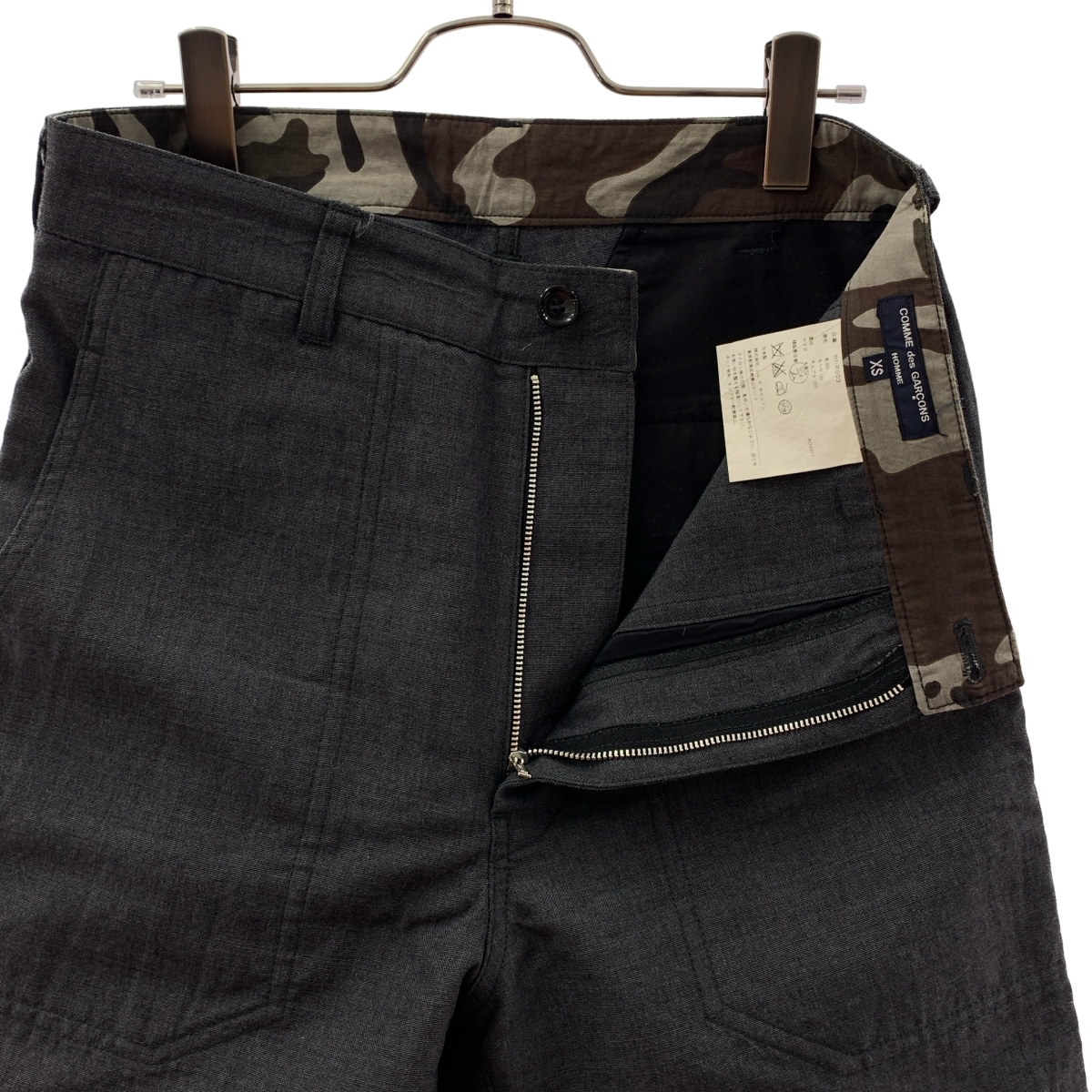 COMME des GARCONS HOMME / コムデギャルソンオム ウール モヘヤ ストレートパンツ