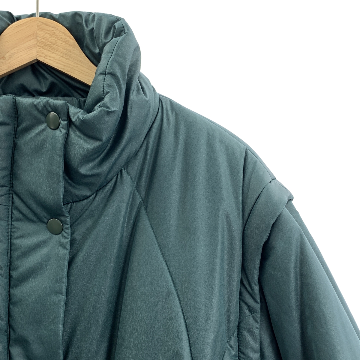 AMERI / アメリ 2WAY WAVE STITCH PADDED JACKET ダウン ジャケット