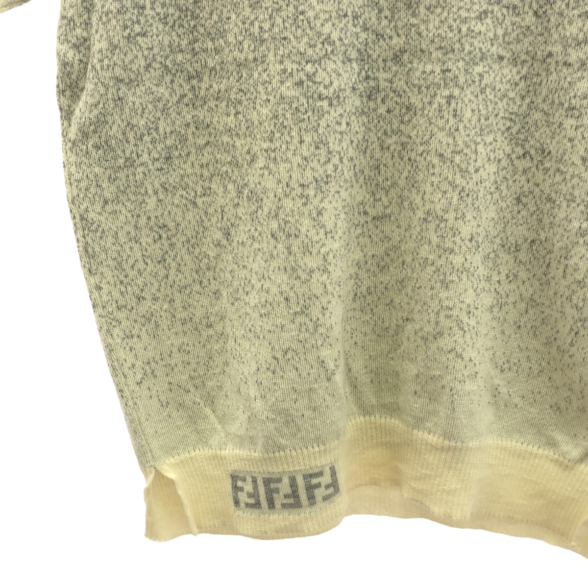 FENDI / フェンディ ロゴ ショートスリーブニット