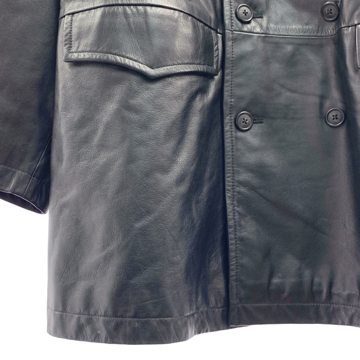 その他 CHARLIE STORM P COAT チャーリー ストーム Pコート カウレザー