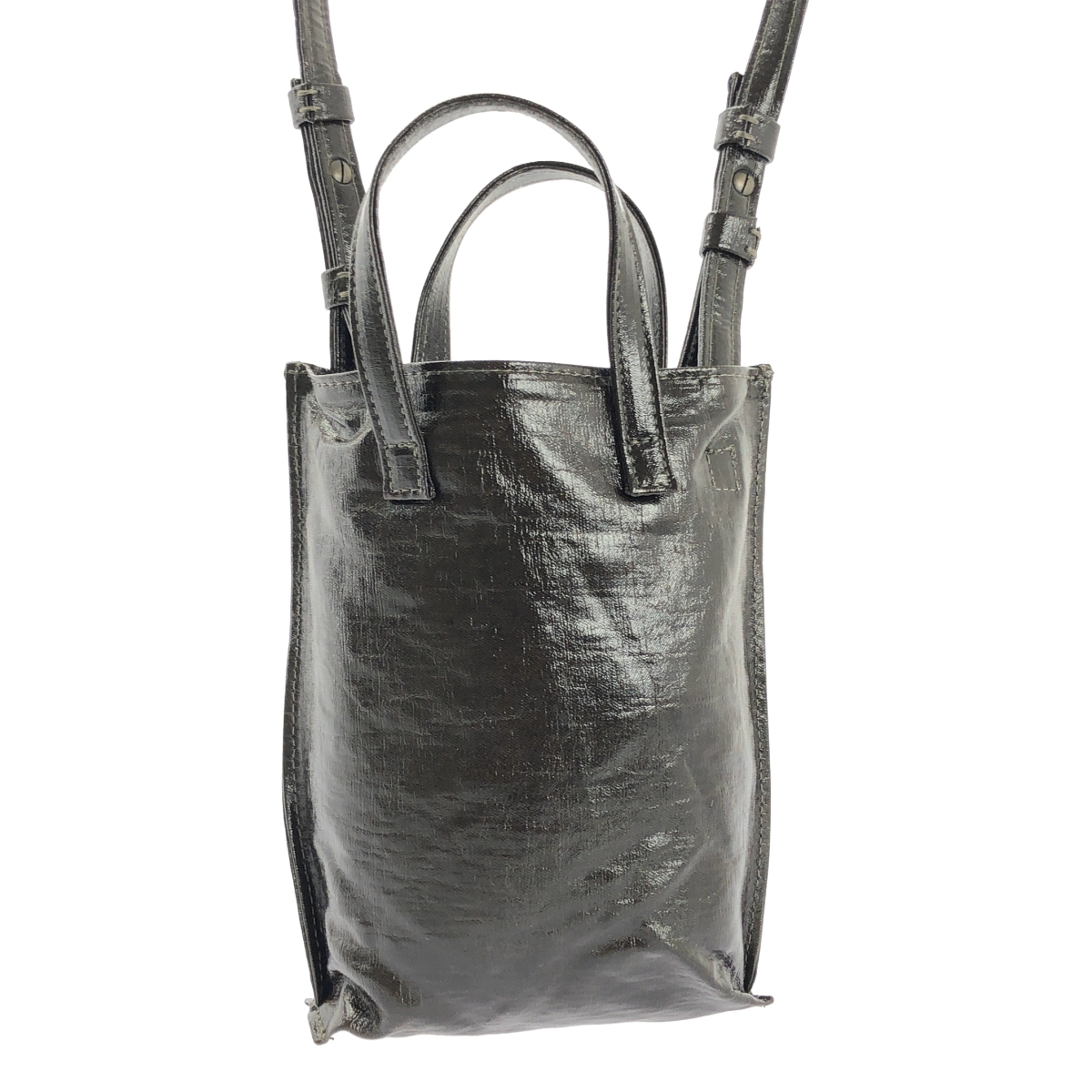 UMA WANG / ユマワン SMALL CASE CANVAS / ロゴ ショルダーバッグ / ユニセックス