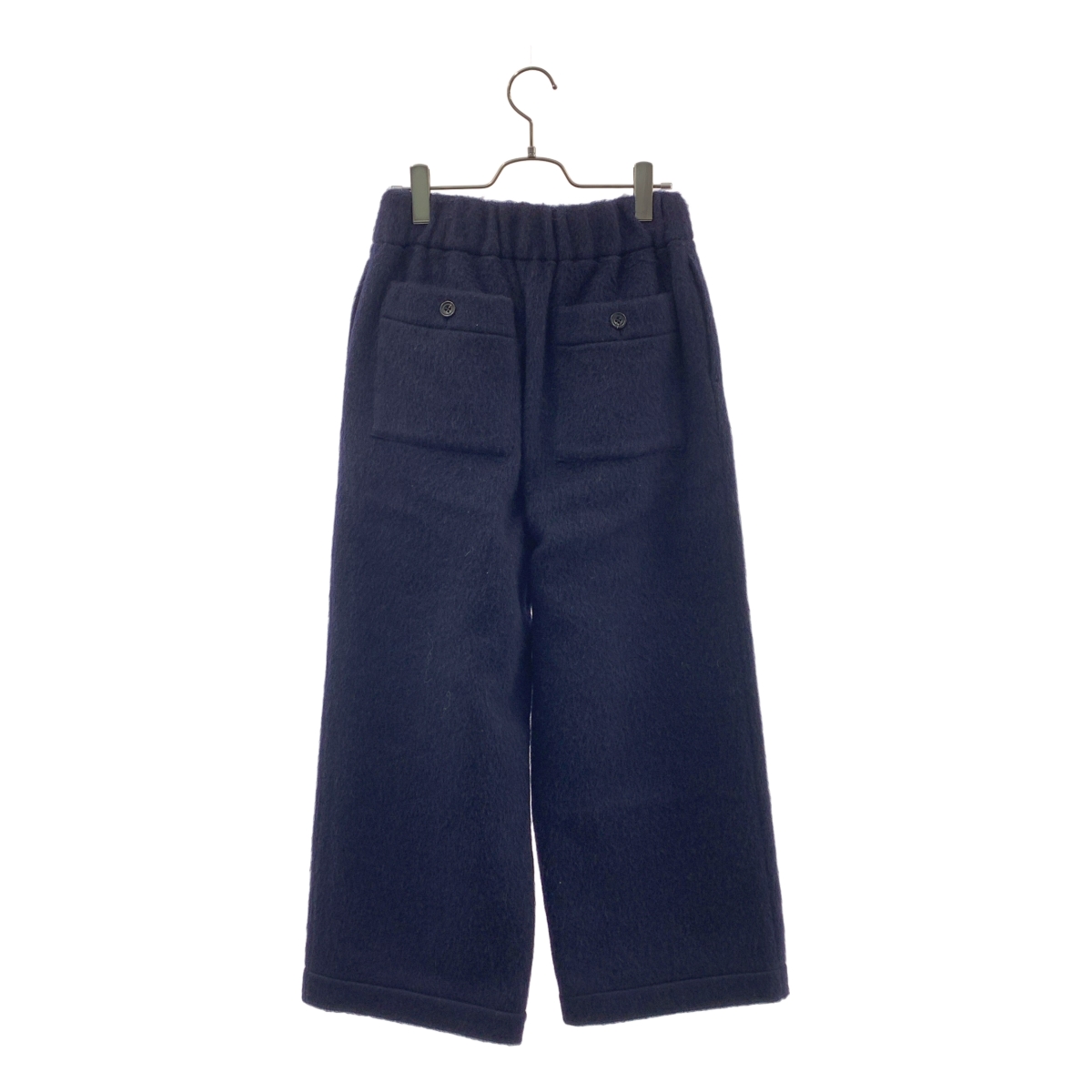 Honnete / オネット ウール ドローストリング ワイド イージーパンツ