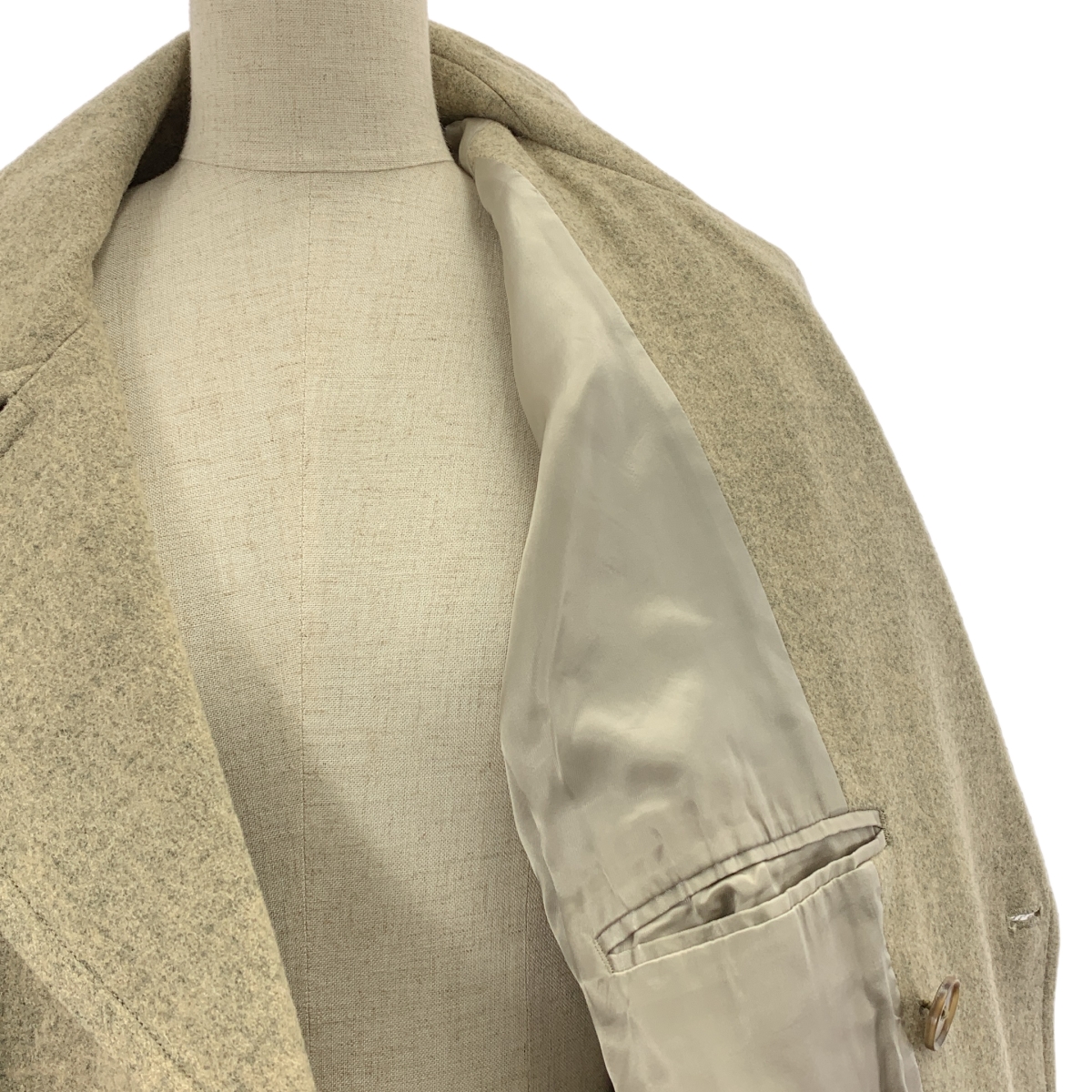 AURALEE / オーラリー SUPER MILLED SHETLAND WOOL DOUBLE-BREASTED COAT ウール ダブルブレスト コート