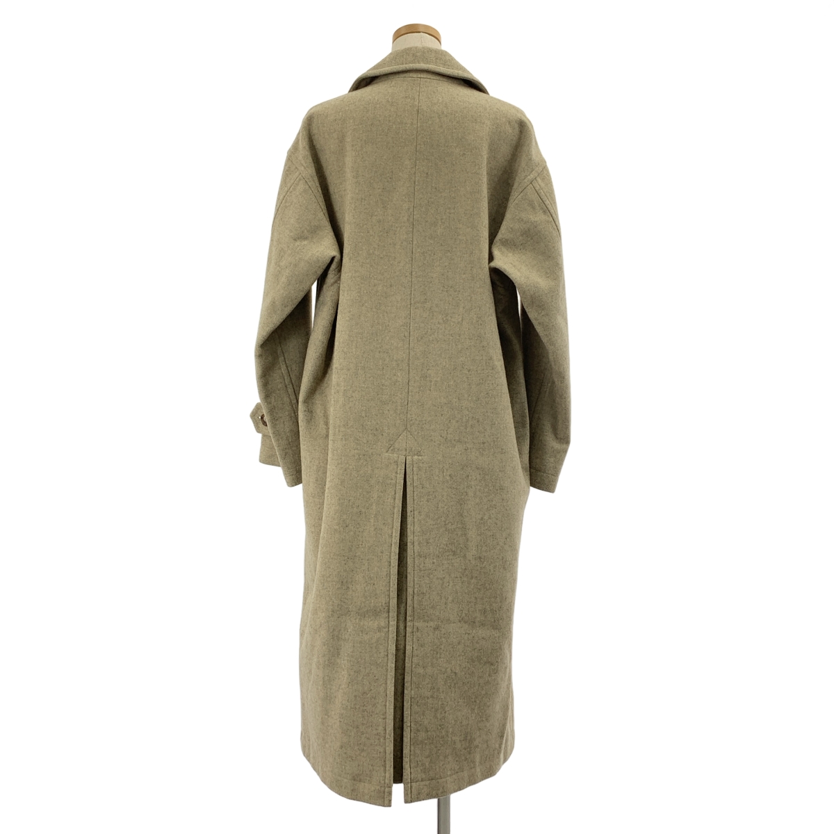 AURALEE / オーラリー SUPER MILLED SHETLAND WOOL DOUBLE-BREASTED COAT ウール ダブルブレスト コート