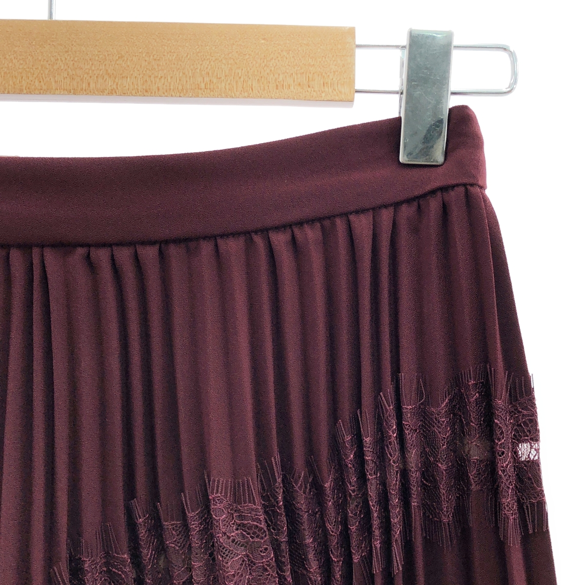 AMERI / アメリ UNDRESSED LACE SANDWICH SKIRT / アンドレスド レース サンドウィッチ スカート