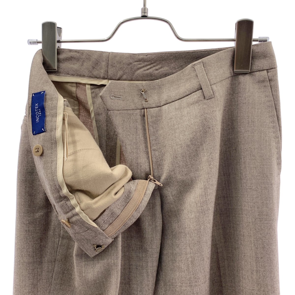 INCOTEX / インコテックス ウール スラックス パンツ