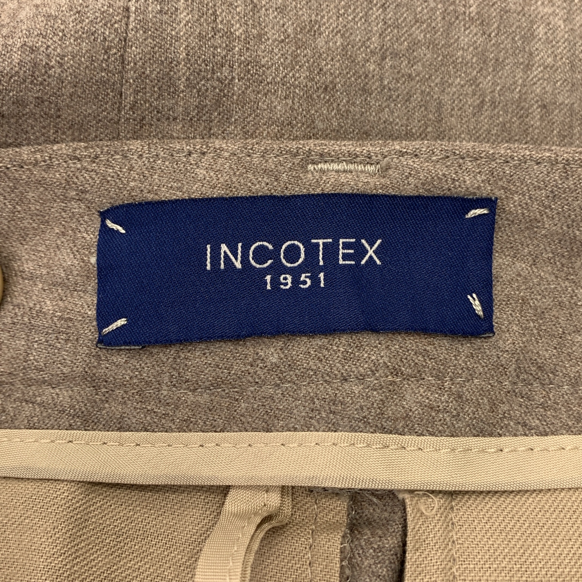 INCOTEX / インコテックス ウール スラックス パンツ