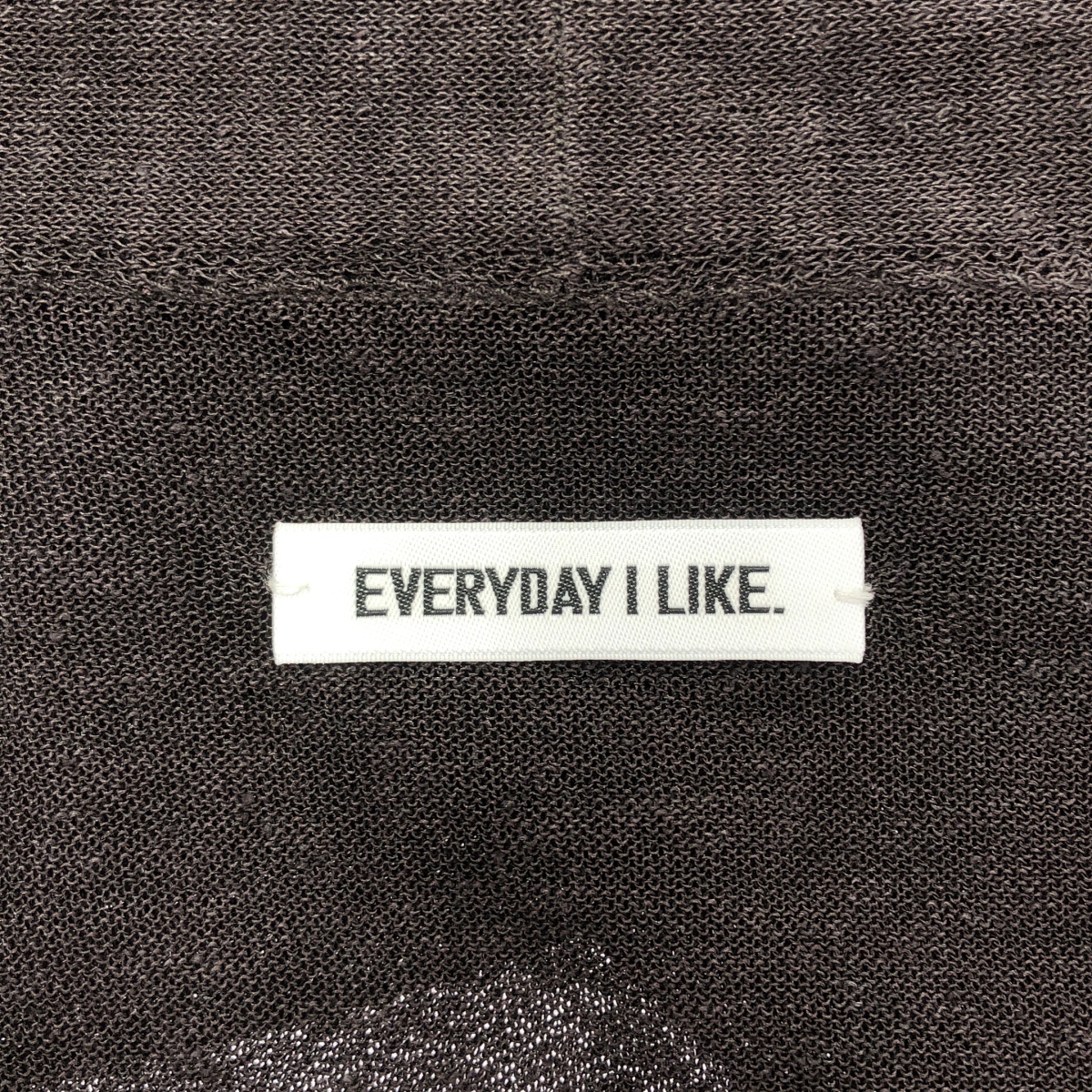 EVERYDAY I LIKE. / エヴリディアイライク Deuxieme Classe 取扱 Leeway Sheer ロングカーディガン