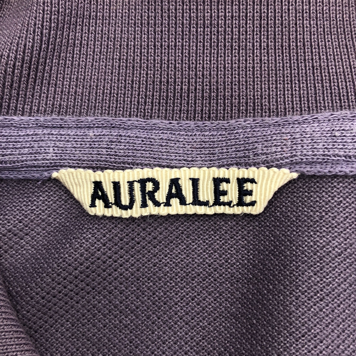 AURALEE / オーラリー SUPER FINE COTTON SALT SHRINK PIQUE BIG POLO / オーバーシルエット ポロシャツ カットソー